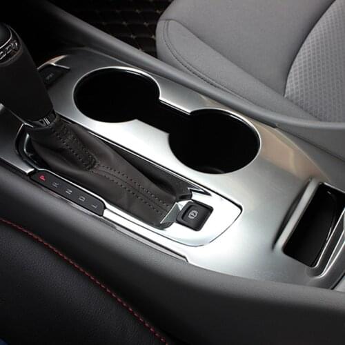 Carstyling For Chevrolet Malibu XL 2016 2017 2018 2019 car cup Holder Cover Trim central gear shift panel accessories