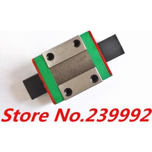 MGN15H block only for working Kossel Mini 3d printer machines MGN15 15mm miniature linear guide CNC X Y Z Axis