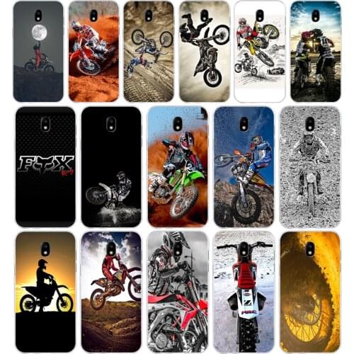 248 Motocross moto cross dirtbikes Soft Silicone Tpu Cover phone Case for Samsung j3 j5 j7 2015 2016 17 j2 prime j6 Plus 2018
