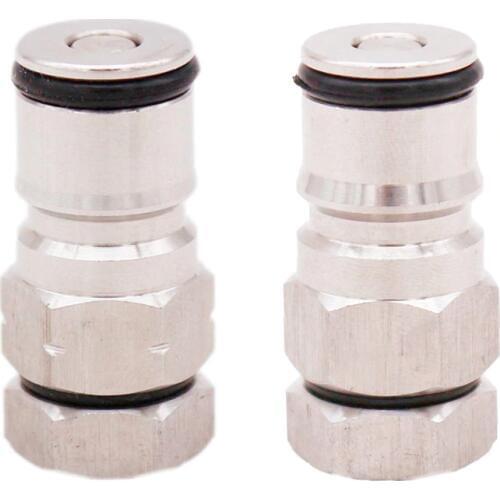 Cornelius Ball Lock Post Gas & Liquid with 1/4"FFL Assembly 19/32-18 Beer Carbonation Homebrew Gas Manifold Parts