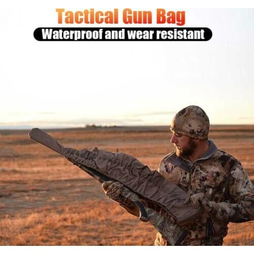 Elasticity Rifle Knit Tactical Gun Case Waterproof Polyester Silicone Treated Rifle Protector Shotgun Cover Sock Storage Sleeve