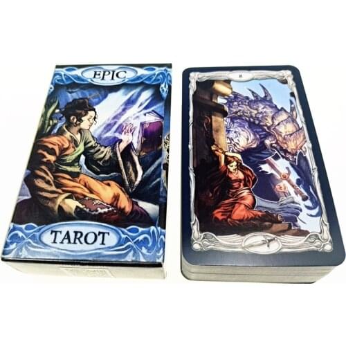 Epic Tarot Cards PDF Guidebook English Version Tarot Cards Deck board game for personal use