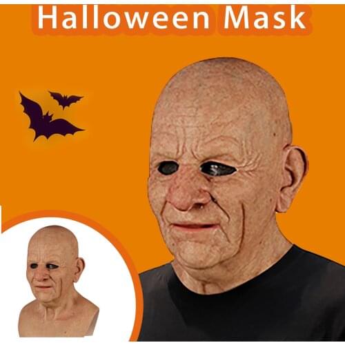 Another Me-the Elder Halloween Holiday Funny Masks Supersoft Old Man Adult Mask Magic Tricks Novelty Surprise Prank Joke