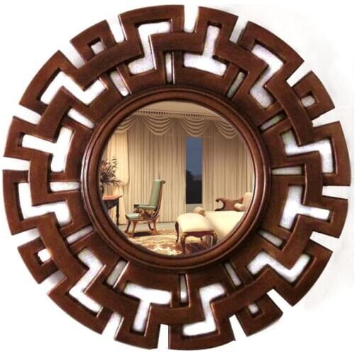 European Minimalist Decorative Mirror Wall Mounted Mirror Southeast Asia Hollowed Background Wall Sunglasses