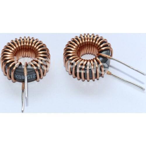 10pcs Ferrosilicon-aluminium KS065125A Energy storage inductor 47uH 5A differential-mode inductor copper line D0.9×26T