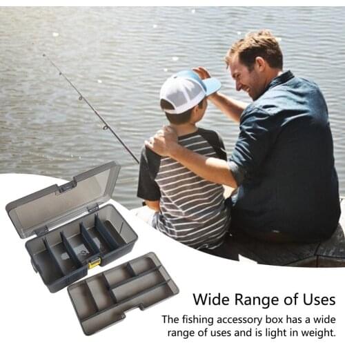 Fishing Tool Box Double-layer Portable Fishing Tackle Accessory Box Storage Box Sorting Box Fishing Accessories Tool