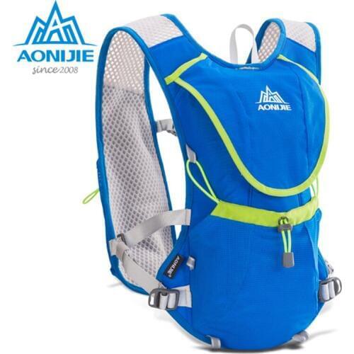 AONIJIE 8L Lightweight Running Vest Backpack Outdoor Sports Marathon Cycling Hiking Bag Mochila Optional 1.5L Hydration Bag