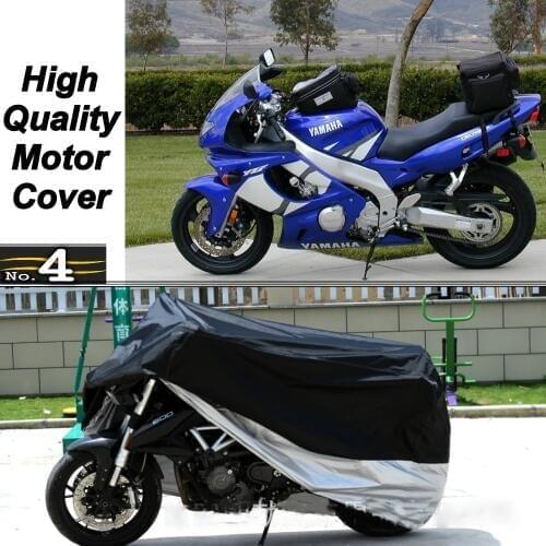 MotorCycle Cover For Yamaha YZF600R WaterProof UV Sun Dust / Rain Protector Cover Made of Polyester Taffeta