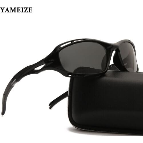 YAMEIZE Polarized Sunglasses Men Driving Anti-Glare Outdoor Sports Glasses Luxury Brand Designer Ridding Fishing Eyewear Oculos
