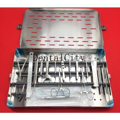Ophthalmic surgical set Stainless steel Eye cosmetic and plastic instruments eye set kits