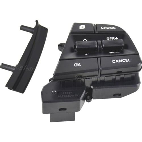 Cruise Control Switch Steering Wheel Buttons For Hyundai Movable Collar Solaris/Accent 1.6L 2017 2018 Car Accessories