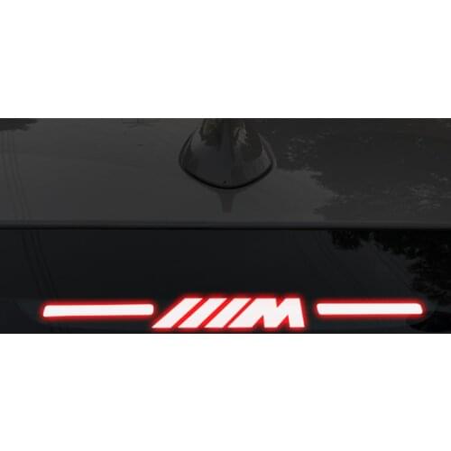 Suitable for BMW 1 series 3 series 5 series 7 series brake light stickers M label decoration stickers reminder stickers