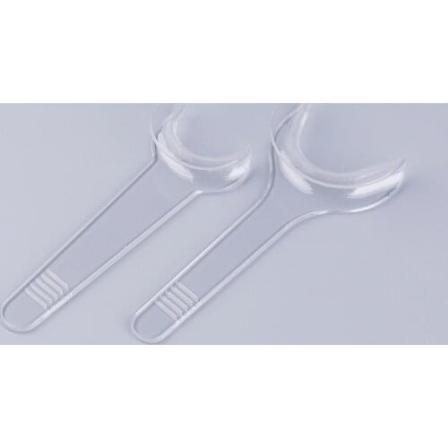 Clear Mouth Opener T shape Dental Orthodontic Cheek Retractor Dental Equipment Tooth Intraoral Lip Cheek Retractor