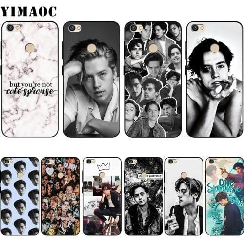Cole Sprouse Case for Xiaomi Redmi Note 4 4x 4A 5 5A 6 7A 8 8T Pro Prime Plus K20 K30 Poco X2