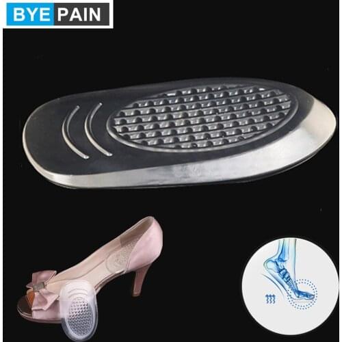 1Pair Silicone Heel Cup Pads Plantar Fasciitis Inserts Foot Care Heel Cushion for Sore Feet, Bone or Aching Heel Spurs, Achilles