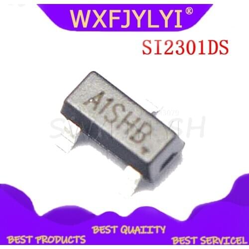 20PCS SI2301DS SOT23-3 SI2301 MARKING A1SHB