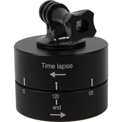 360 Degree Panning Rotating Tripod Time Lapse Stabilizer Adapter for Gopro ILDC