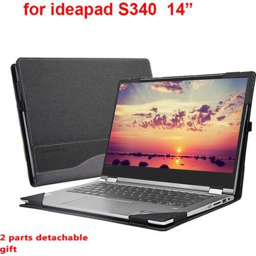 Case For Lenovo Ideapad S340 S540 530S 14 Inch S340-14 Laptop Sleeve Detachable Notebook Cover Bag Protective Skin Stylus