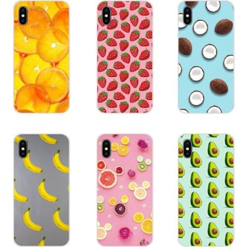 For Xiaomi Mi4 Mi5 Mi5S Mi6 Mi A1 A2 A3 5X 6X 8 CC 9 T Lite SE Pro Accessories Phone Shell Covers Candy Color Fruit