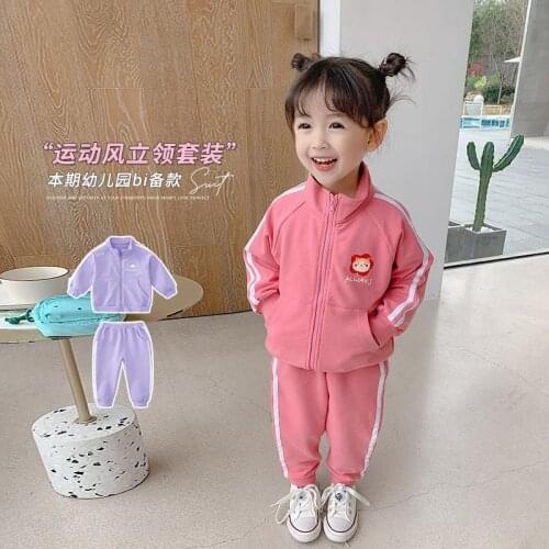 Spring Autumn Childrens Clothes Baby Girls Shorts Sweatshirts + Pants 2pcs/Set Kids Birthday Gift Teenage Clothing Fashion Styl