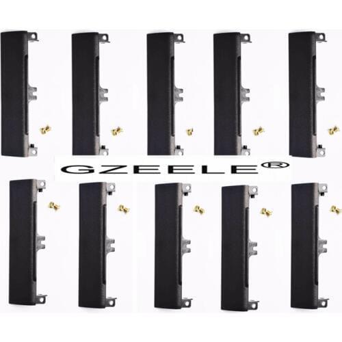 GZEELE 10pc for Dell Latitude E6430 E6530 E6330 Hard Drive HDD Caddy Cover Door w/ Screw Laptop HDD Cover with screws black