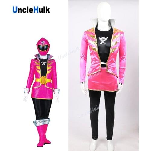 Kaizouku Sentai Gokaiger Gokai Pink Cosplay Costume - Version 2 PR0210 | UncleHulk