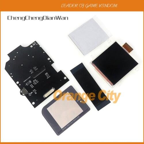 IPS LCD Full Screen Kits Replacement for GB GameBoy Highlight IPS screen with highlight screen Glass combinations