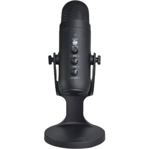Computer Phone Type-c Port Condenser Microphone Game Live Song Recording Detachable USB Cable Microphone