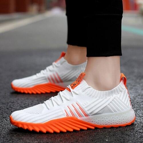 New Men Fashion Mesh Casual Shoes 2020 Breathable Sneakers Comfort Unisex Big Size Walking Shoe Tenis Zapatillas Deporte Hombre
