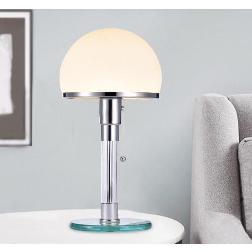 Designer table lamp Replica WG24 Wilhelm Wagenfeld -Bauhaus lamp for living room