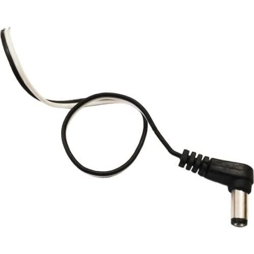 NCHTEK DC Male Pigtail cable , 5.5mmx2.1mm/5.5/2.1 Right Angled Plug Jack for CCTV Security/Free shipping/25PCS