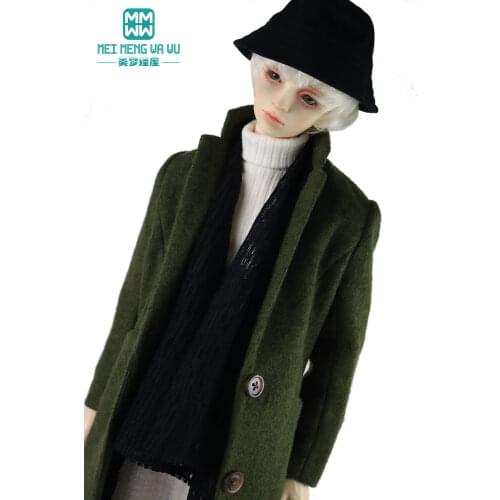 BJD doll clothes for 60-70cm BJD uncle fashion woolen coat, sweater, trousers