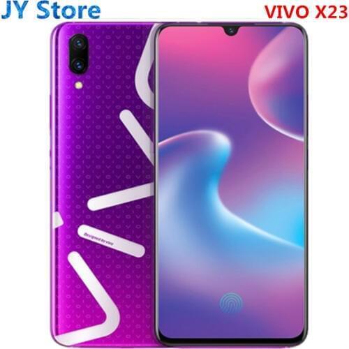 Original New VIVO X23 SmartPhone 8GB 128GB Octa core 6.41" Full Screen Dual Rear Camera Android 12MP+13M 4G LTE Mobile phone