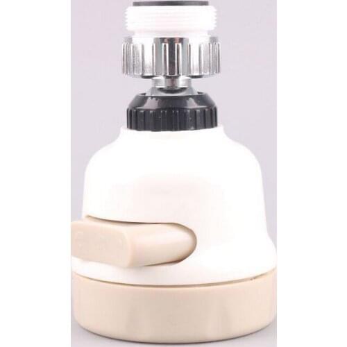 Adjusting Tap Kitchen Faucet Shower 360 Rotate Water Saving Shower Head Kitchen Fixtures Faucet filtered for Faucet Accessories