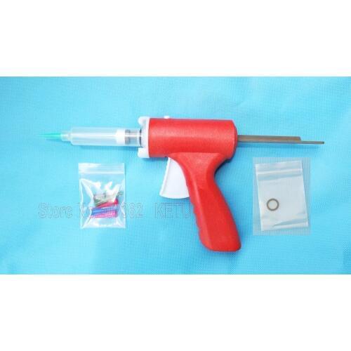 10cc Manual SyringeGun Paste Dispenser KT-SG10 W dispense tips & syringe barrel