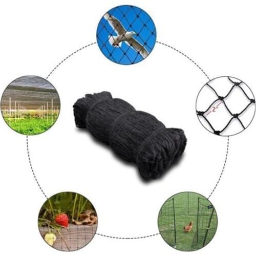 10 X 5M Braided Nylon Anti Bird Netting Extra Strong Mesh Protection Crops Fruit Tree Vegetables Flower Garden Mesh Protect Pest