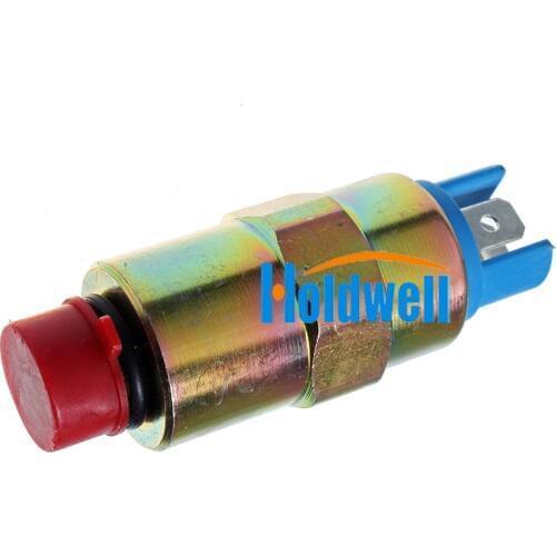 12V Fuel Shut Off Solenoid E.S.O.S 17/105201 17-105201 17105201 for JCB Loaders 2CX 3CX 4CX 5CX MIDI CX 185 195 407ZX 408 408BZX