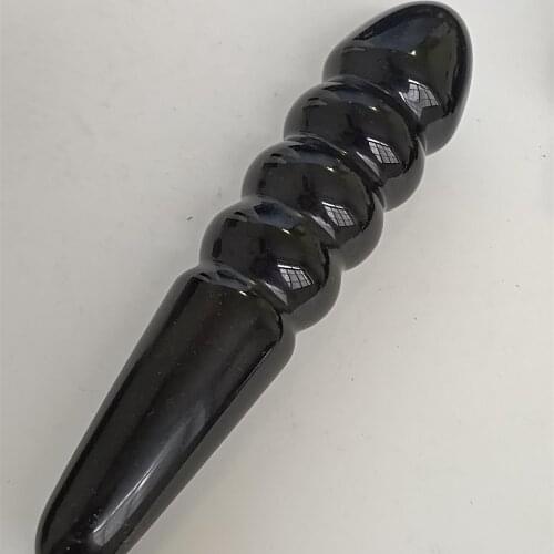 Natural quartz crystal wand Personality quartz massage stick Gemstone beauty bar Yoni Healing for women gift 1pc