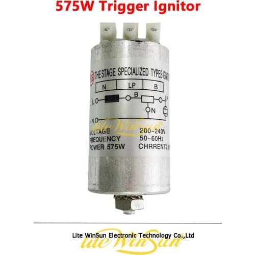 220V 240V 575W Trigger for 575W Moving Head Light Stage Lighting Cabeza Movil Ignitor Square