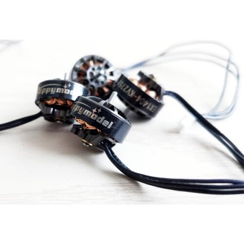 4PCS Happymodel EX1404 1404 KV4800 3S KV2750 KV3500 4S Brushless Motor 1.5mm for FPV Racing Freestyle Micro Long Range LR4 Drone