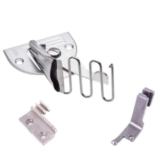 A10 Double Fold Angle Binder Set, 5 Sizes Overlock Binding of Curve Edge Folder Bias Binder Foot Sew Feet Machine