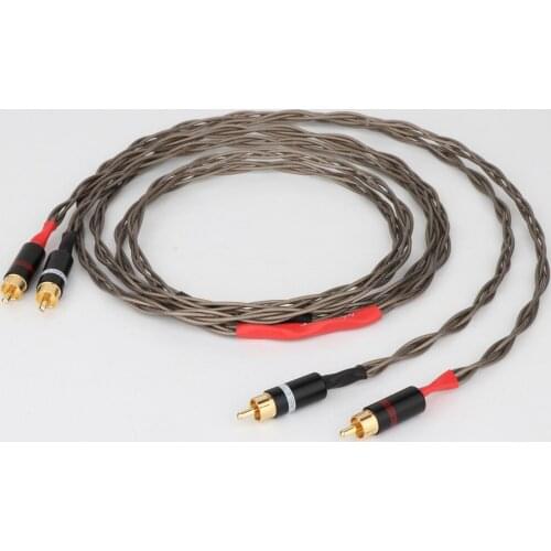 NORDOST ODIN Silver Fever Audio Signal Cable Audio Cable CD Amplifier Double Lotus Head RCA Cable