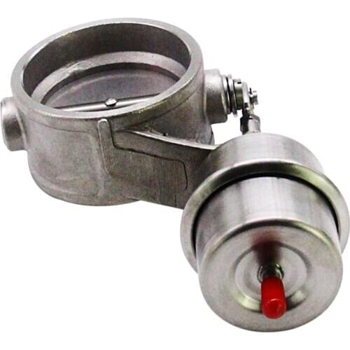 Car 1 BAR Pressure Vacuum Activated Exhaust Cutout Dump 63MM Closed Style