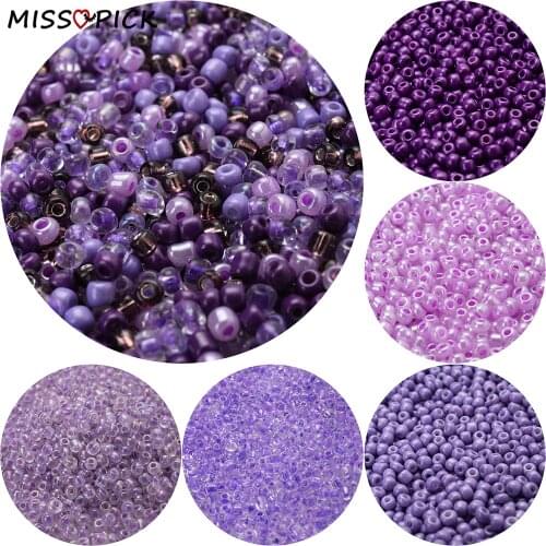 300/600/1500pcs 3mm Austria Crystal Mix Purple Czech Glass Seed Spacer Beads For DIY Jewelry Making Bracelet Necklace Accessory