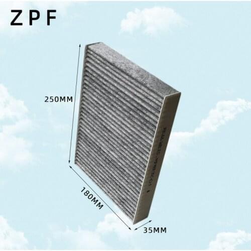 CUK25003 OEM 272775081R Cabin Air Filter For RENAULT Grand Scenic IV NISSAN Almera Pulsar Versa Rogue(USA) AY684-NS028 AC215E