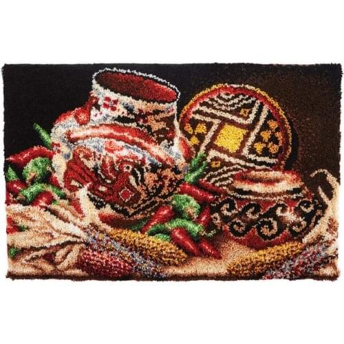 DIY Horse Latch Hook Rugs Kits for Adults with Pattern Printed Canvas Rug Crochet Patterns Yarn Kits, Embroidery Decoration