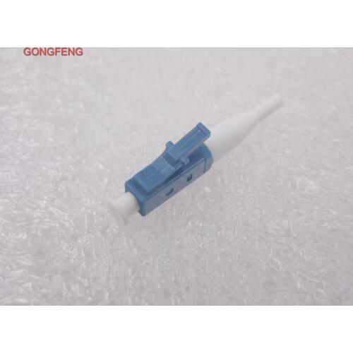GONGFENG 200pcs NEW Rapid Optical Fiber Connector Parts LC/PC-0.9 Single Core Single Simplex Quick Connector Wholesale