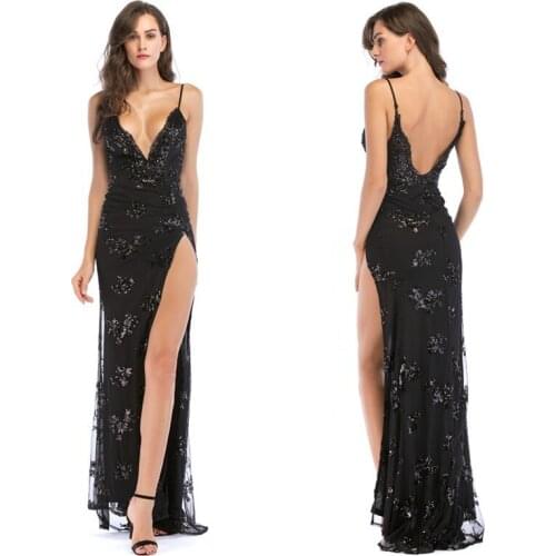 Hot Elegant Summer 2021 Evening Dress Bride Gown Lace&Sequins Robe de soir Suitable for Parties Plus Size Woman dresses