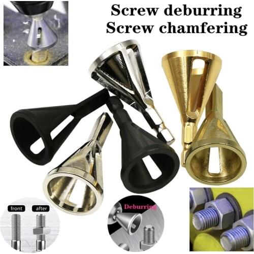2021 Screw Chamfering Newest Deburring External Chamfer Tool Stainless Steel Remove Burr Tools for Metal Drilling Tool