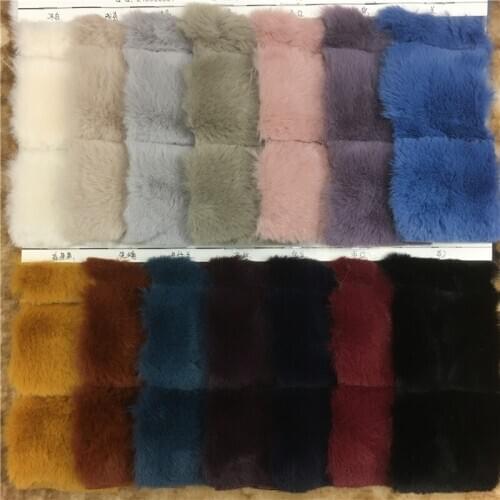 Faux fur Rex Rabbit Fur 5CM Hollow Vertical Strip Shearing Groove Autumn/Winter Big Clothes Plush Fabric